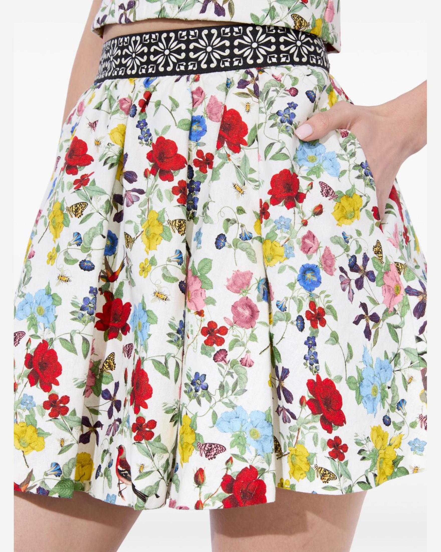 Alice + Olivia Skirt Multicolour Glam Steals