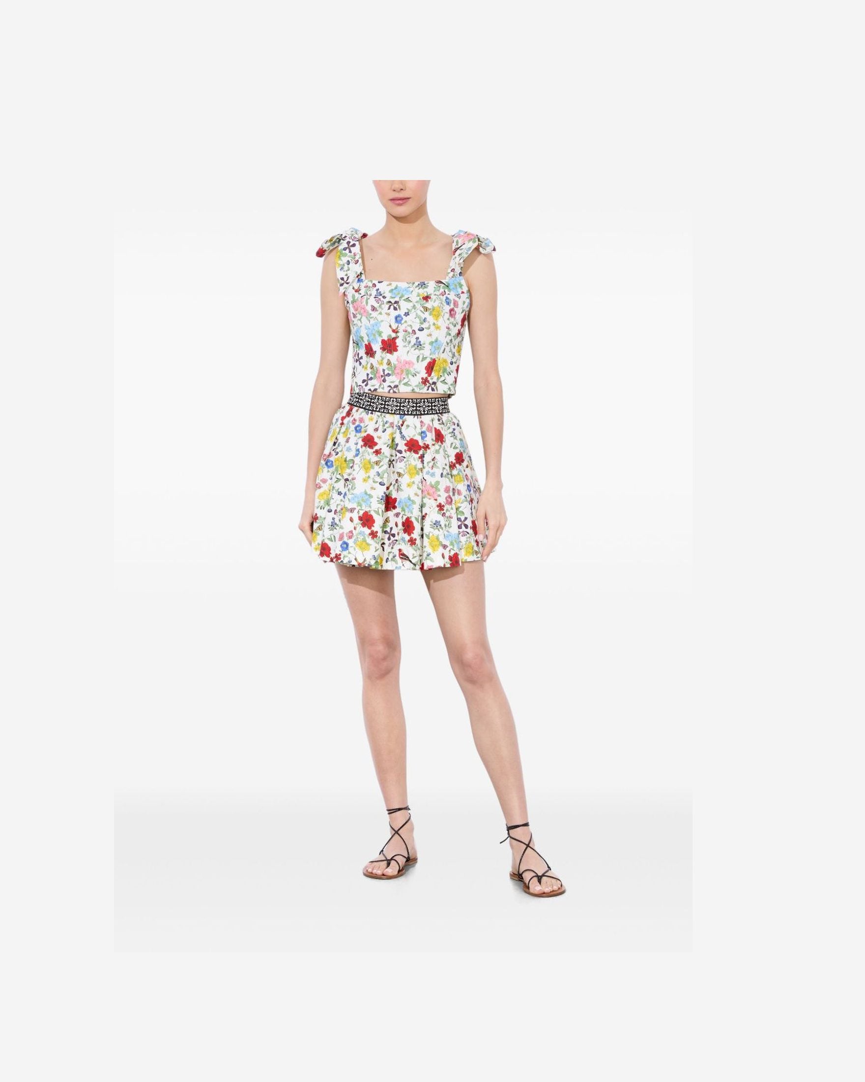 Alice + Olivia Skirt Multicolour Glam Steals