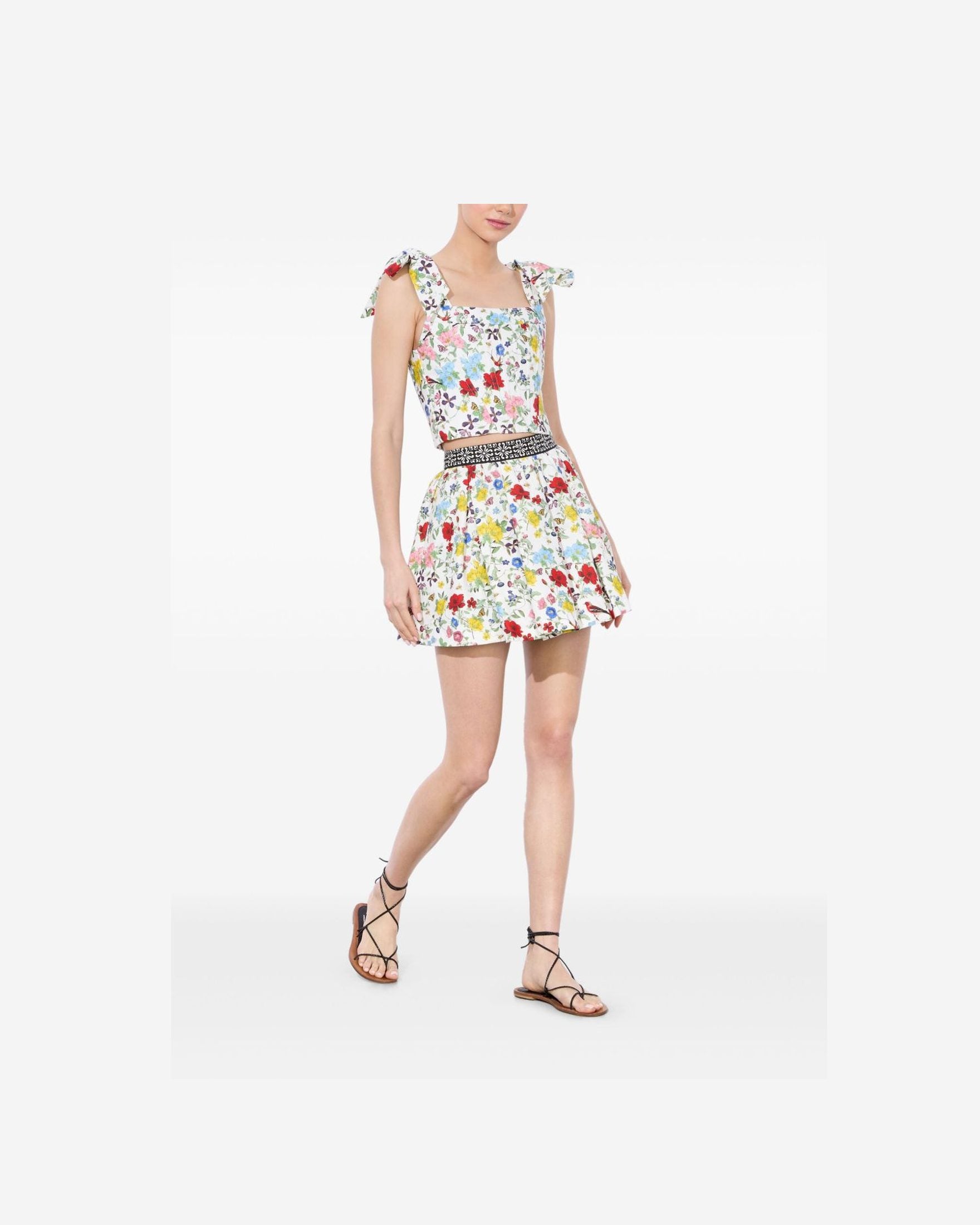 Alice + Olivia Skirt Multicolour Glam Steals