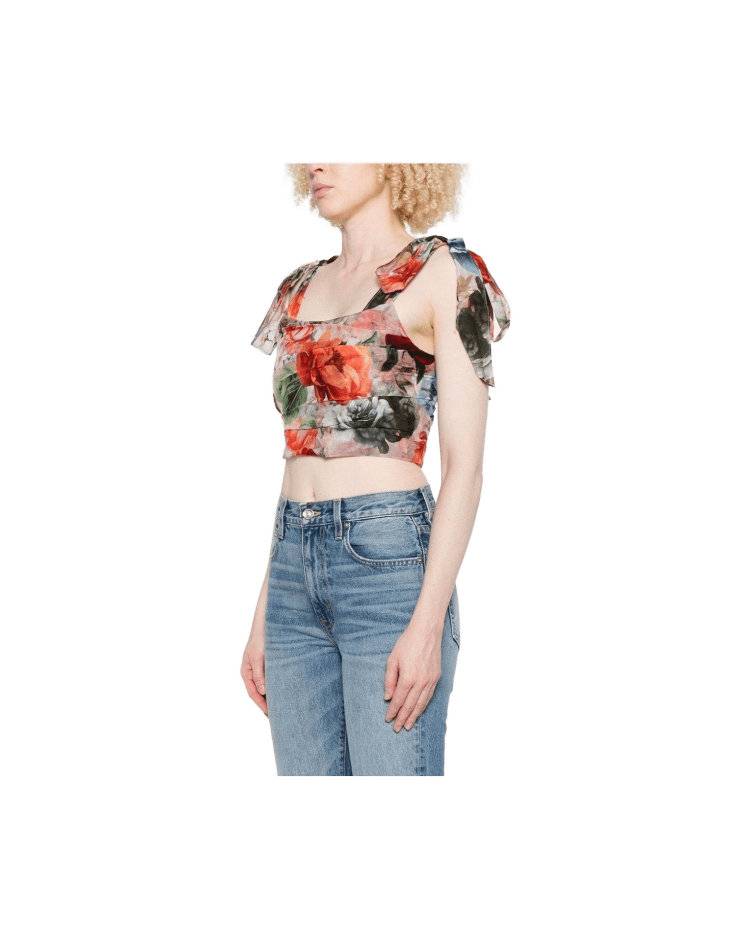 Alice + Olivia Top Multicolour Glam Steals