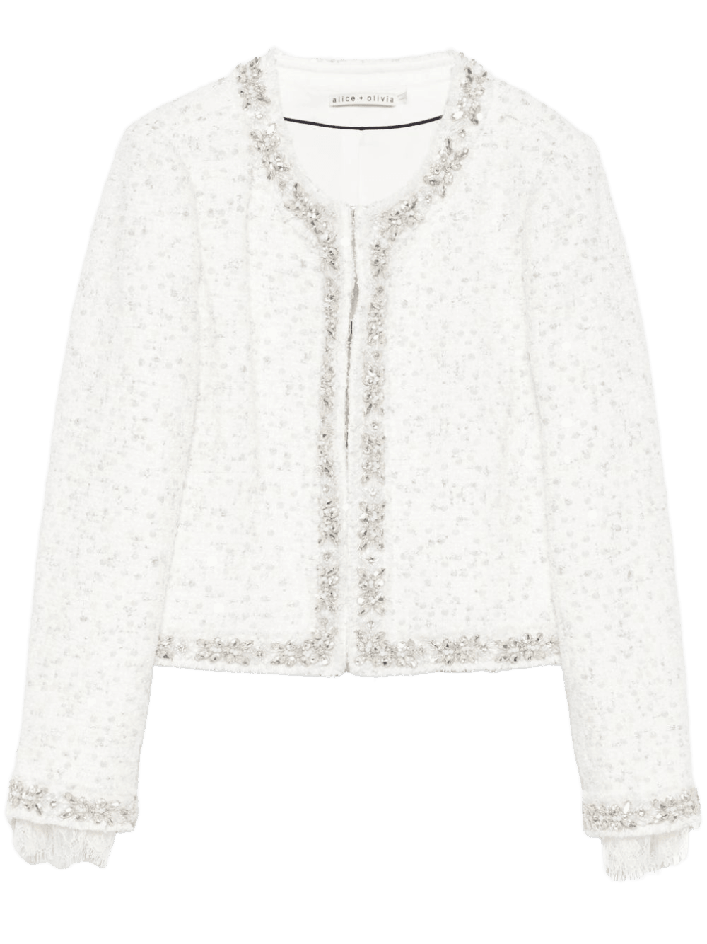 Alice + Olivia White Jacket Glam Steals