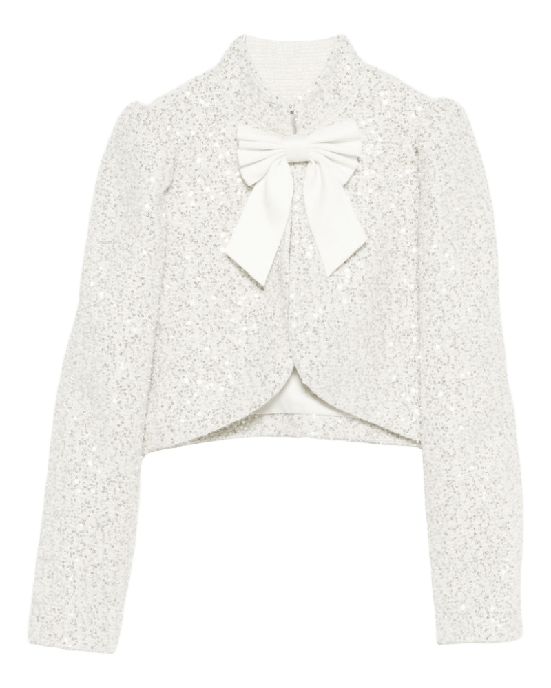 Alice + Olivia White Jacket Glam Steals