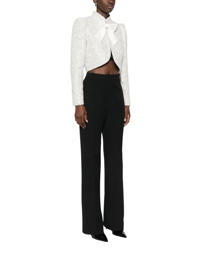 Alice + Olivia White Jacket Glam Steals