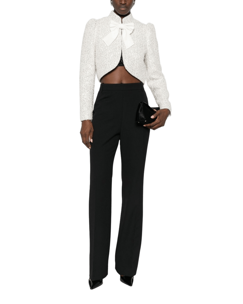 Alice + Olivia White Jacket Glam Steals