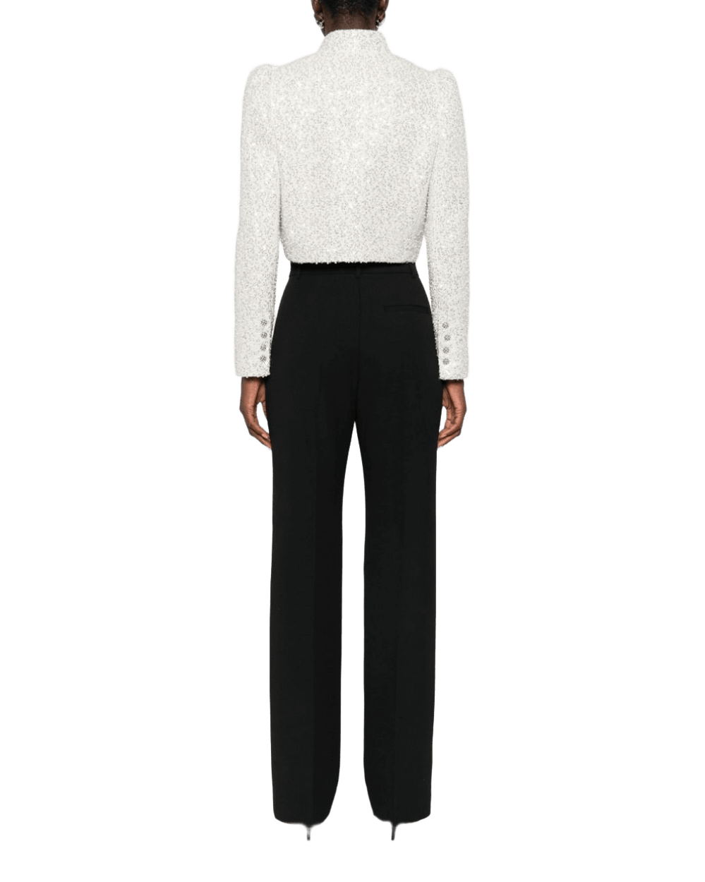 Alice + Olivia White Jacket Glam Steals