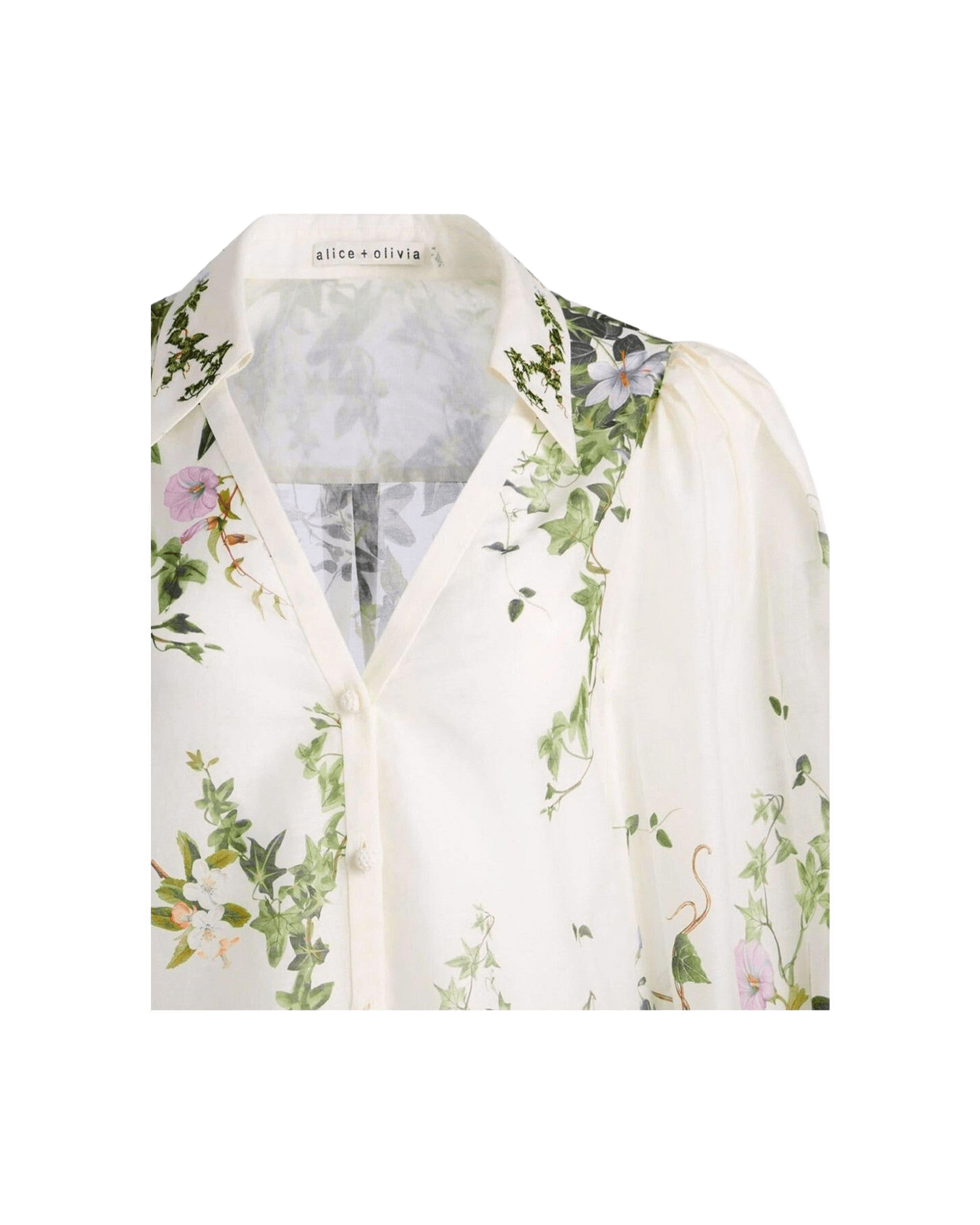 Alice + Olivia White Shirt Glam Steals