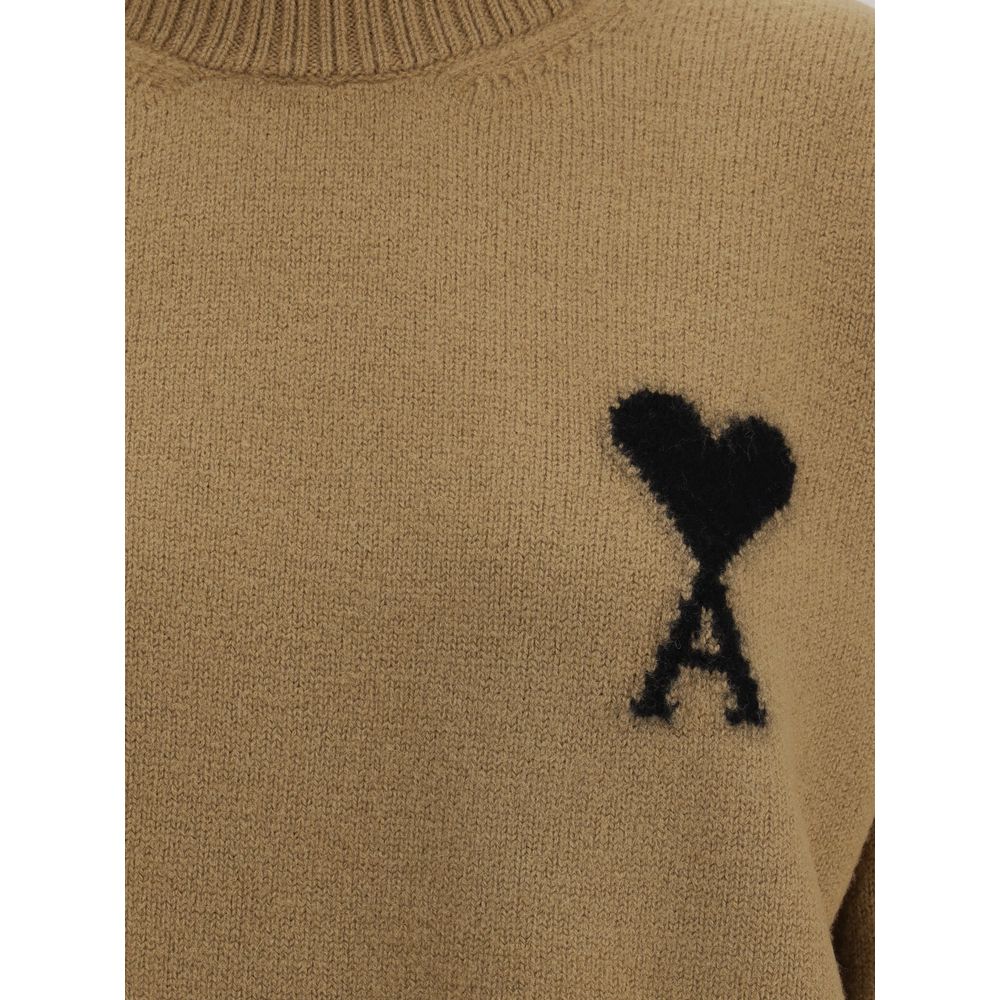 Ami Paris Ami De Coeur Turtleneck Sweater Glam Steals
