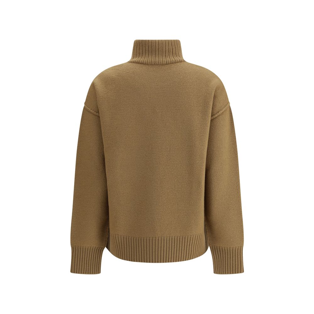 Ami Paris Ami De Coeur Turtleneck Sweater Glam Steals