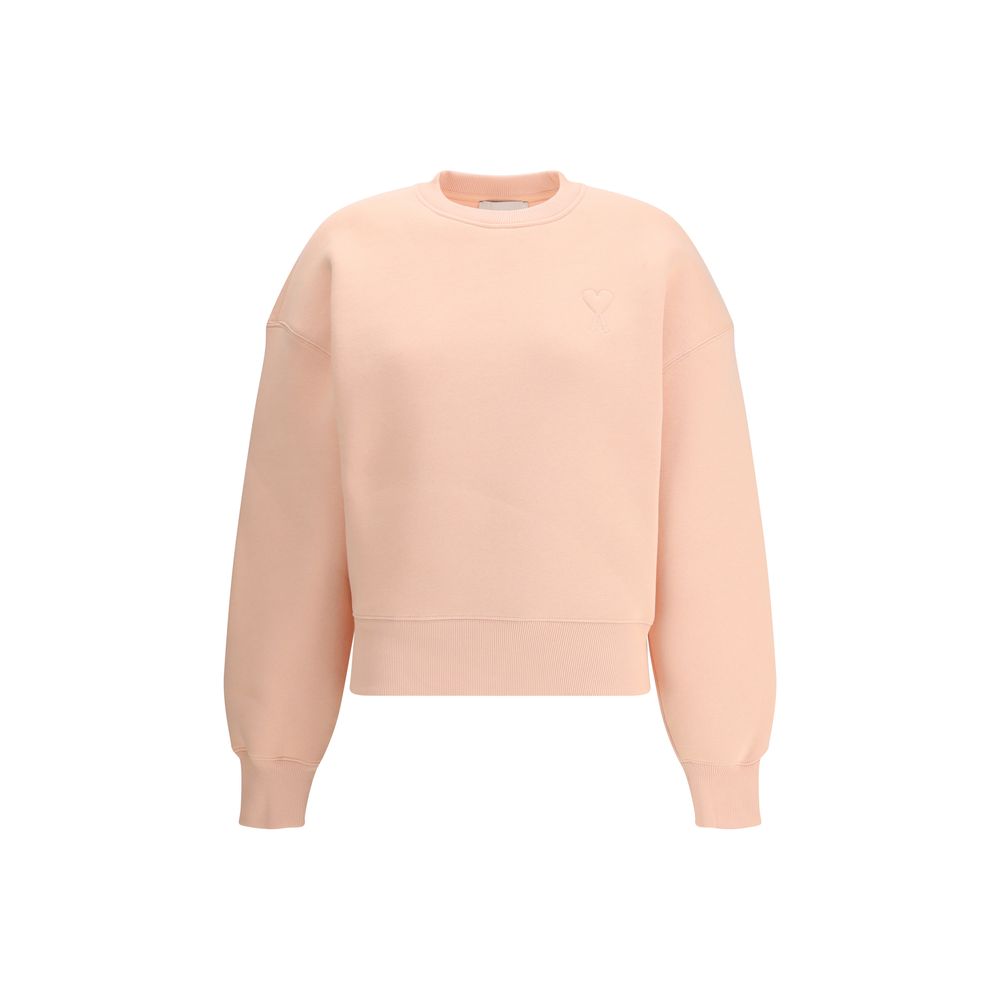 Ami Paris De Coeur Embosse Sweat-shirt Glam Steals
