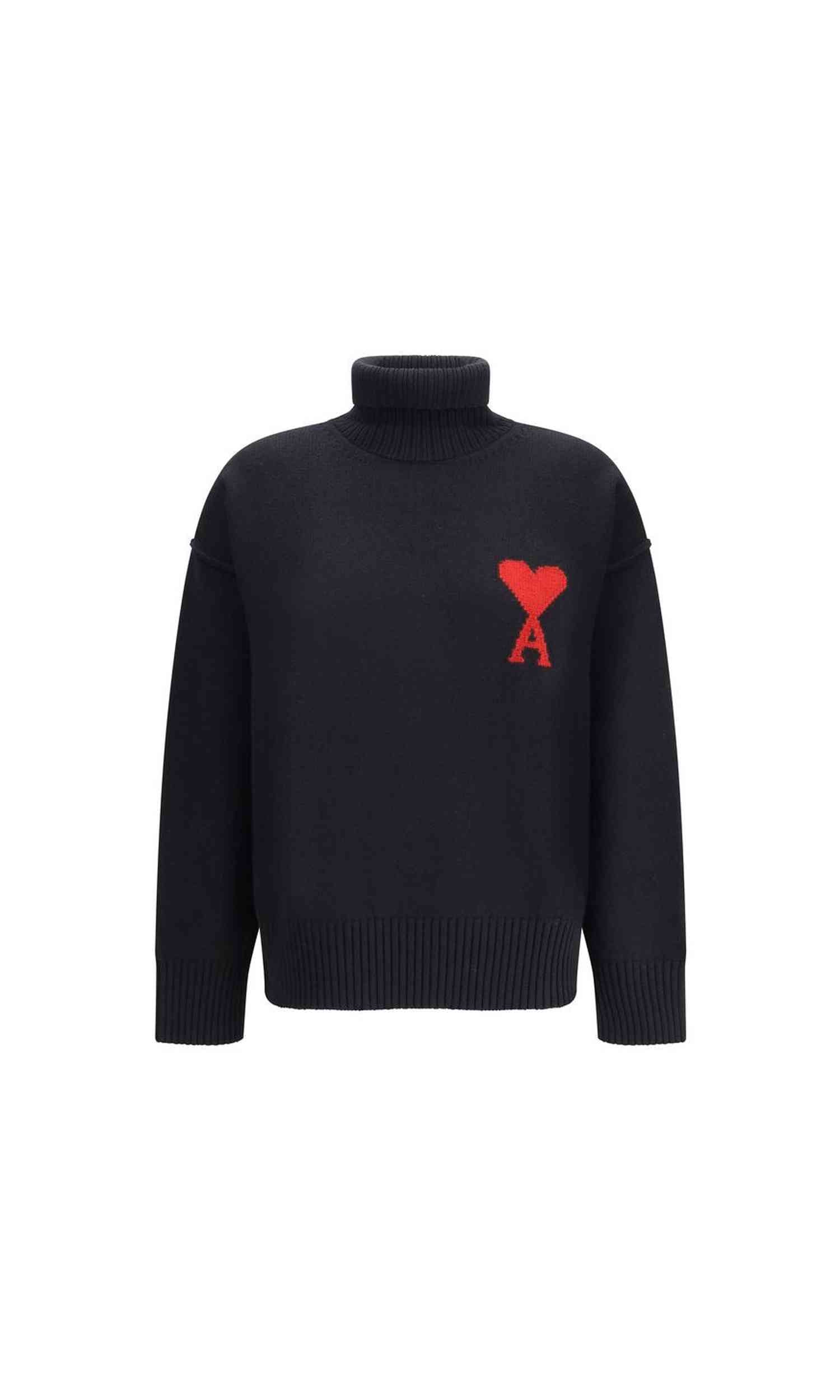 Ami Paris De Coeur Turtleneck Sweater Glam Steals