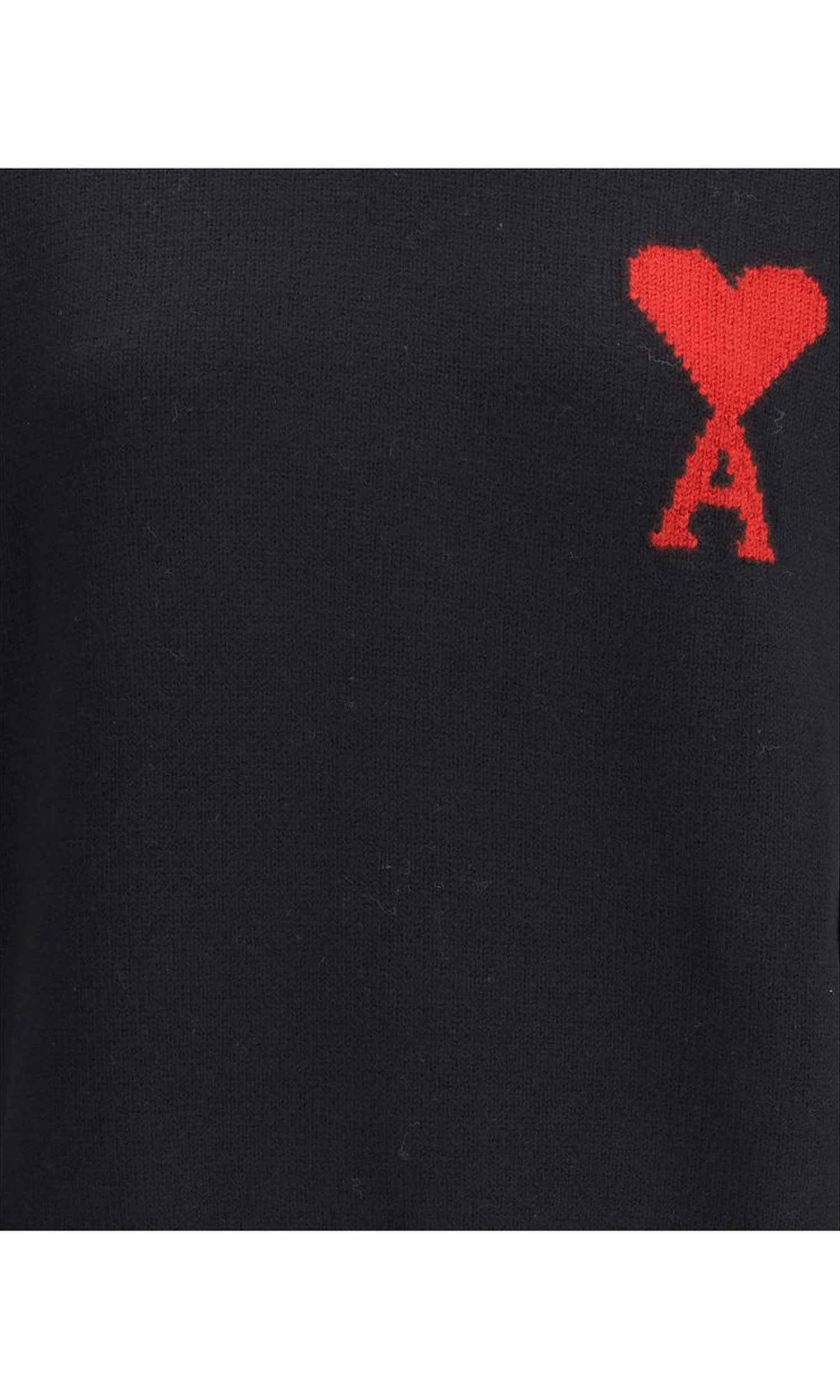 Ami Paris De Coeur Turtleneck Sweater Glam Steals