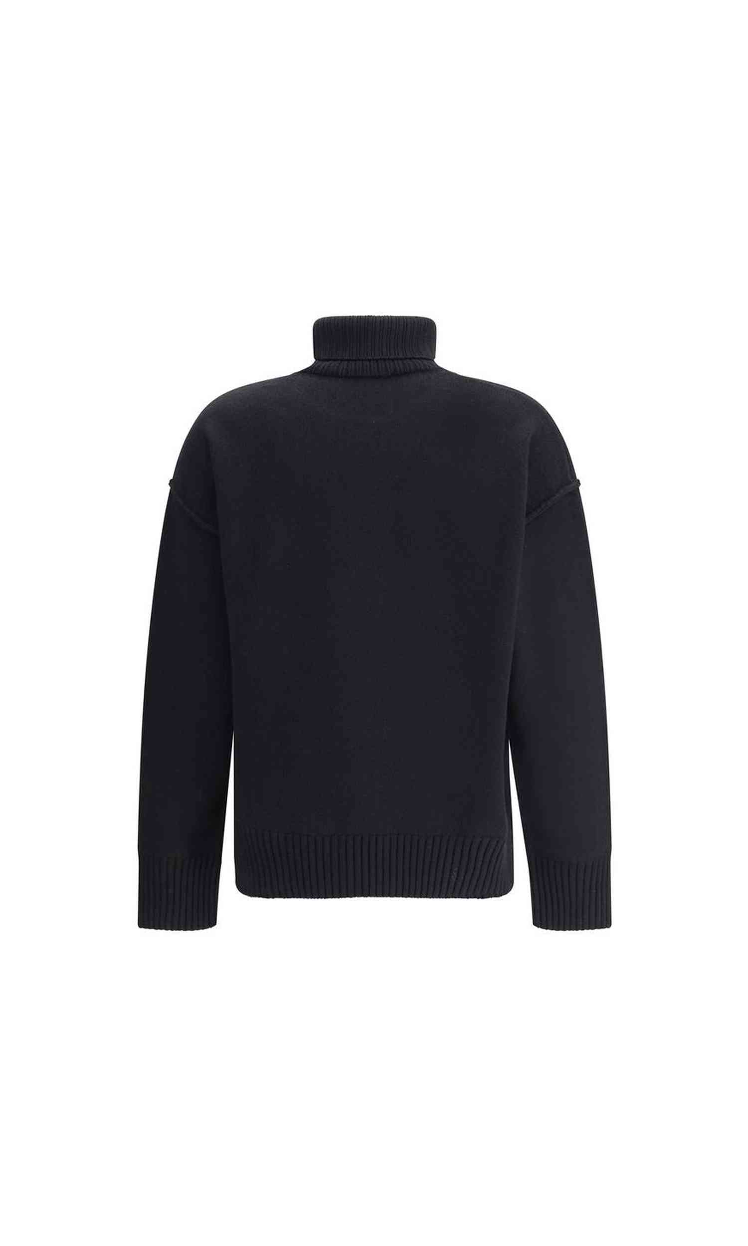 Ami Paris De Coeur Turtleneck Sweater Glam Steals