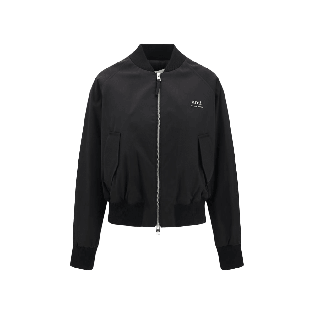 Ami Paris Loose Bomber Jacket Glam Steals