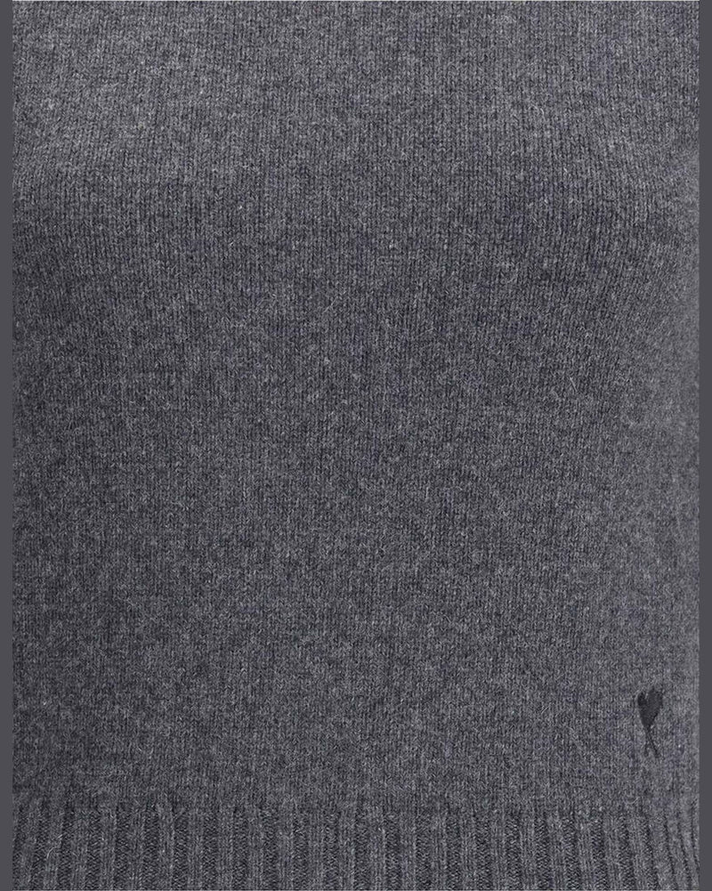 Ami Paris Pull Col Cheminee De Coeur Glam Steals