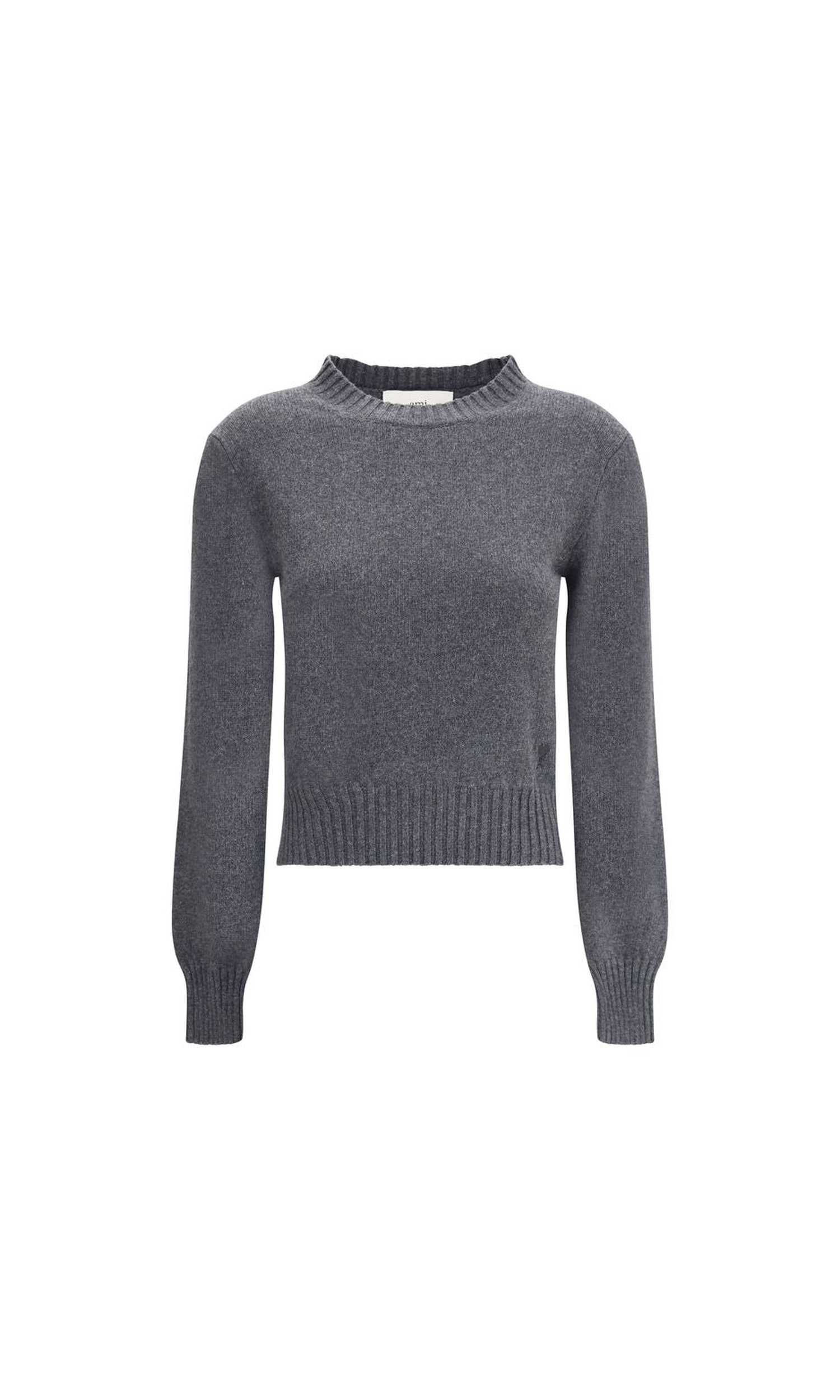 Ami Paris Pull Col Rond De Coeur Glam Steals