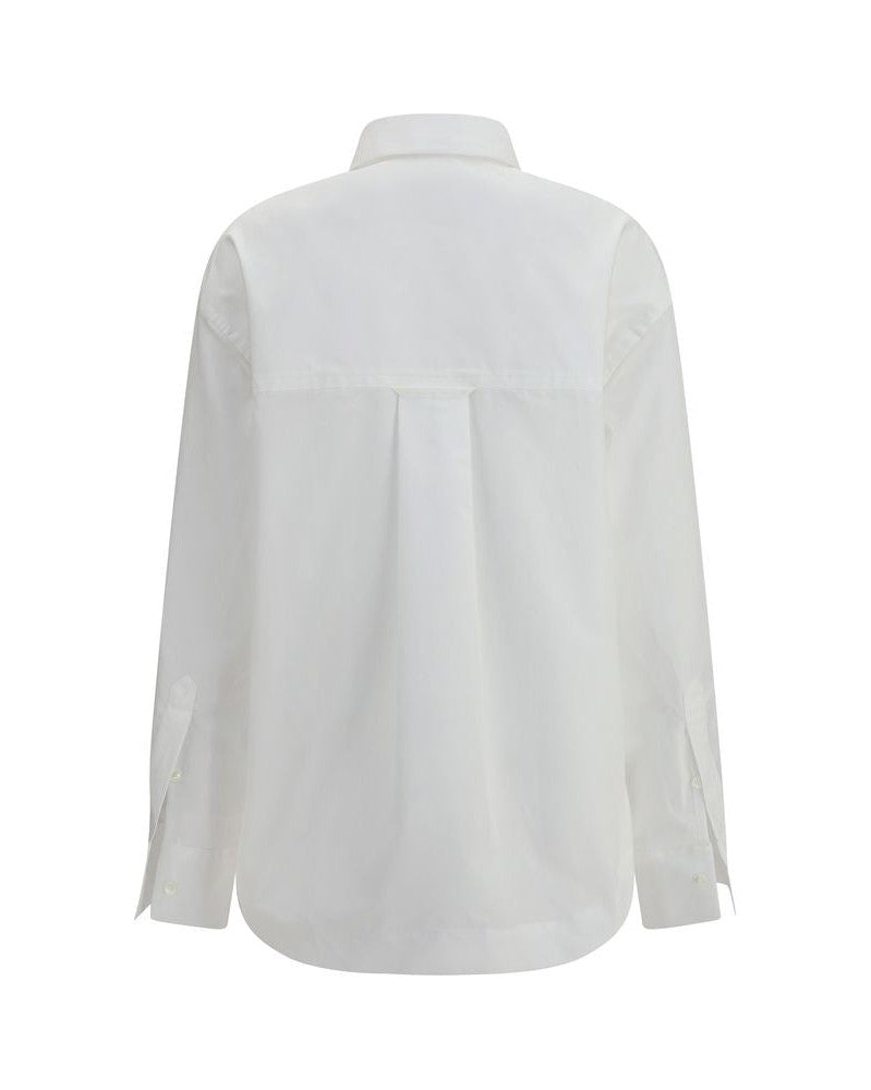 Ami Paris White Cotton Dress Shirt Glam Steals