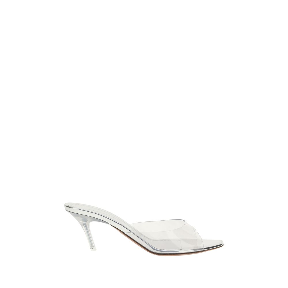 Amina Muaddi Alexa Slip-On Sandals Glam Steals