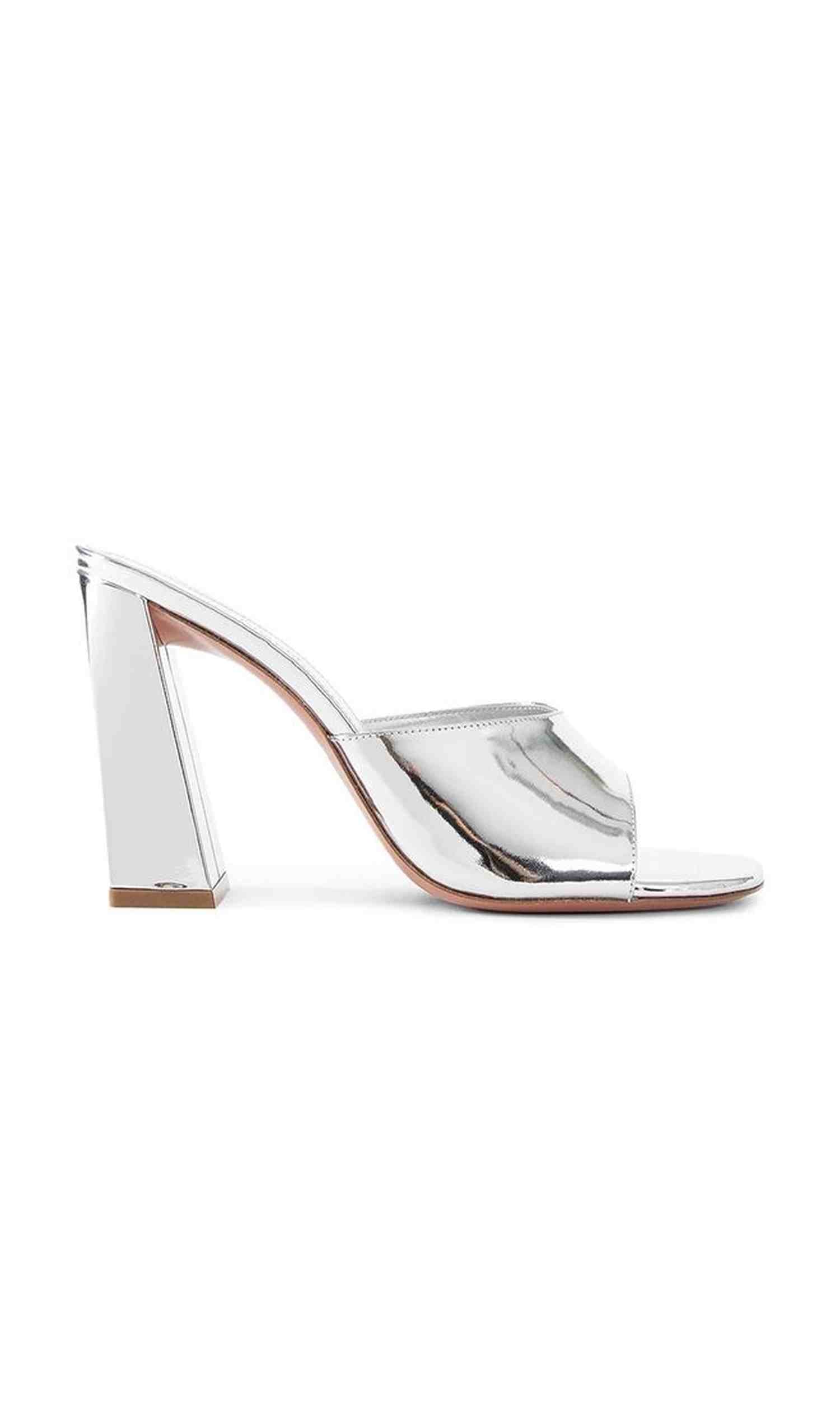 Amina Muaddi Brigitte 95 Mirror Mules Glam Steals