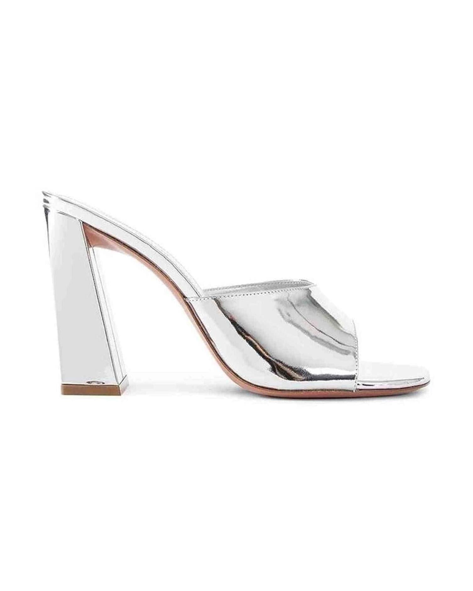 Amina Muaddi Brigitte 95 Mirror Mules Glam Steals