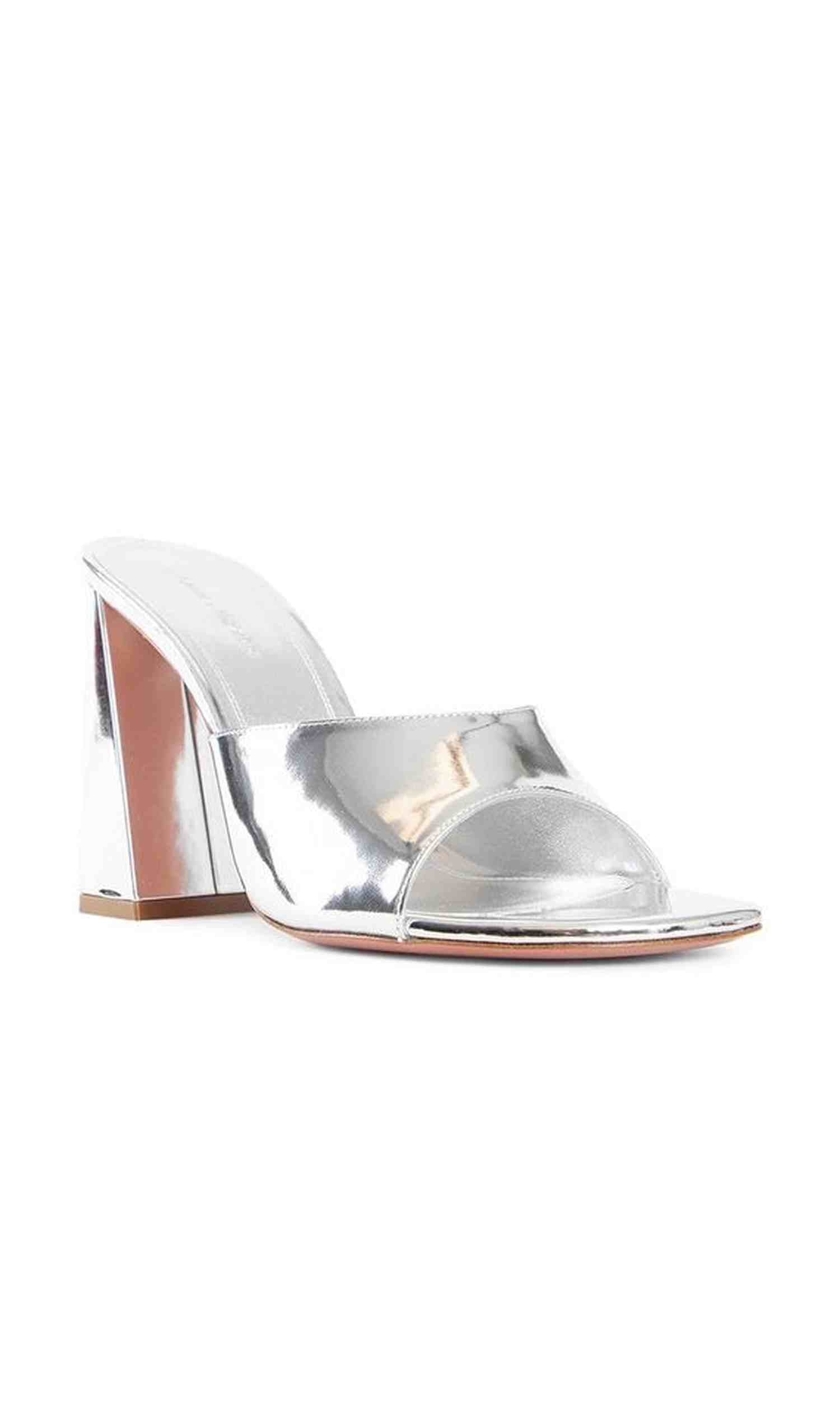 Amina Muaddi Brigitte 95 Mirror Mules Glam Steals