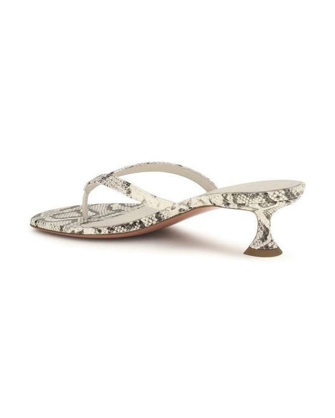 Amina Muaddi Flat Sandals 