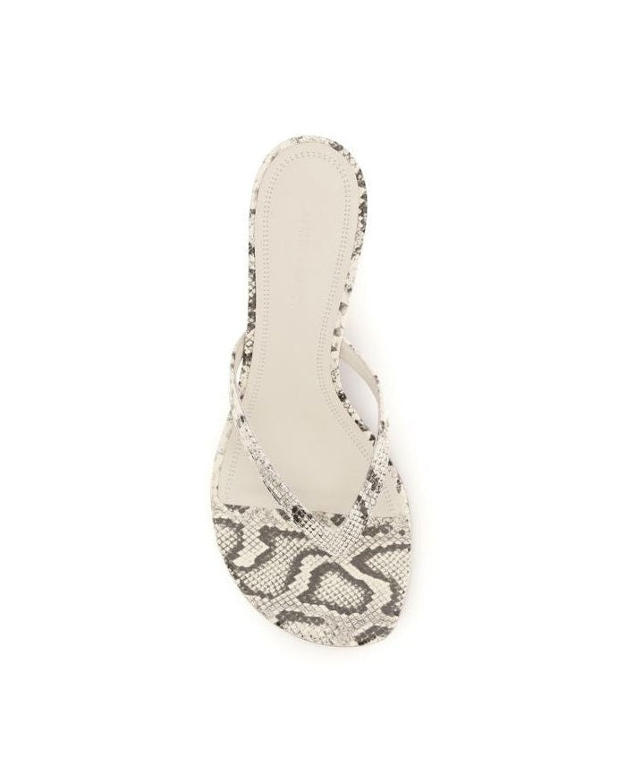 Amina Muaddi Flat Sandals 