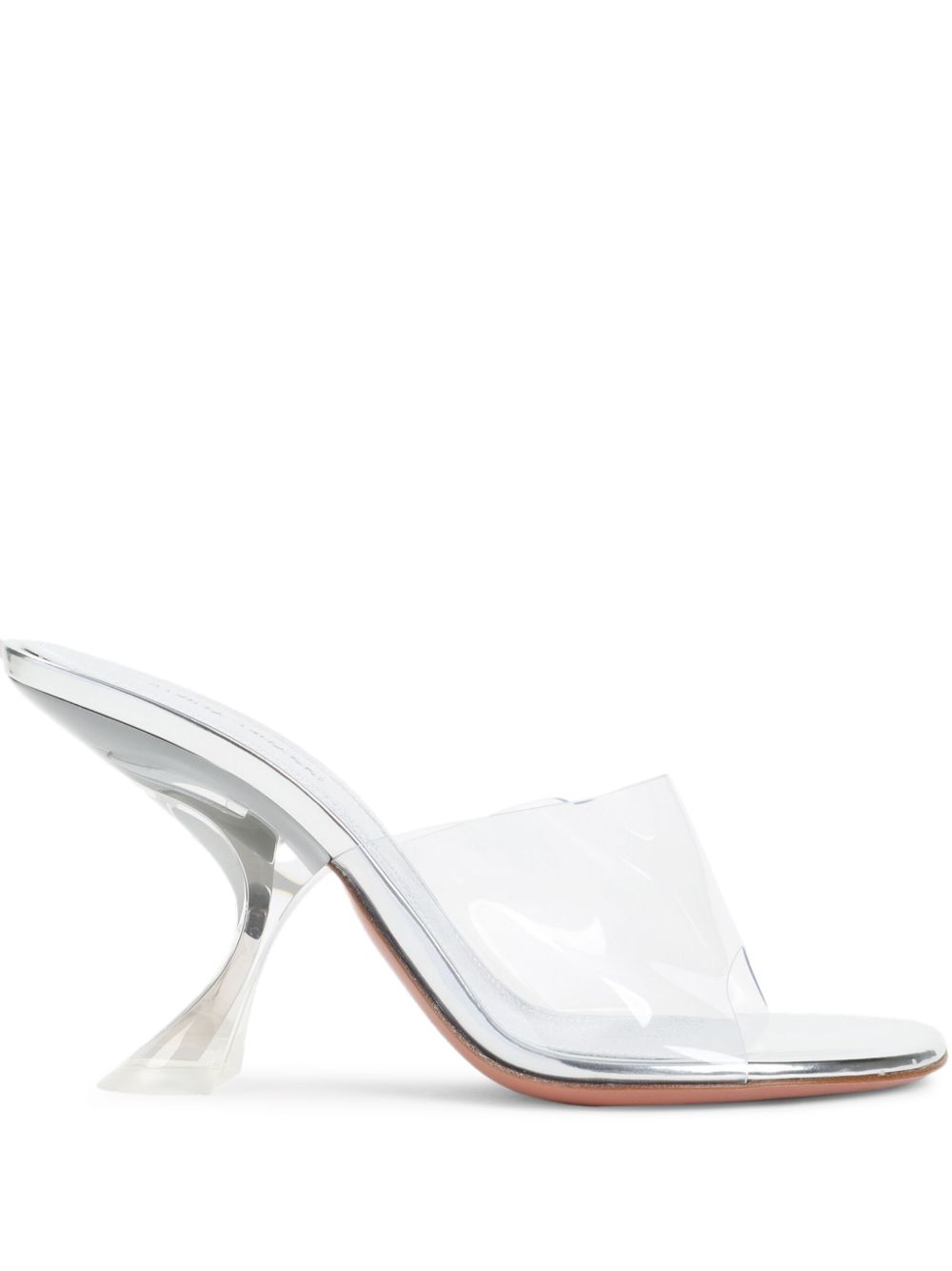 Amina Muaddi Grey Sandals Glam Steals