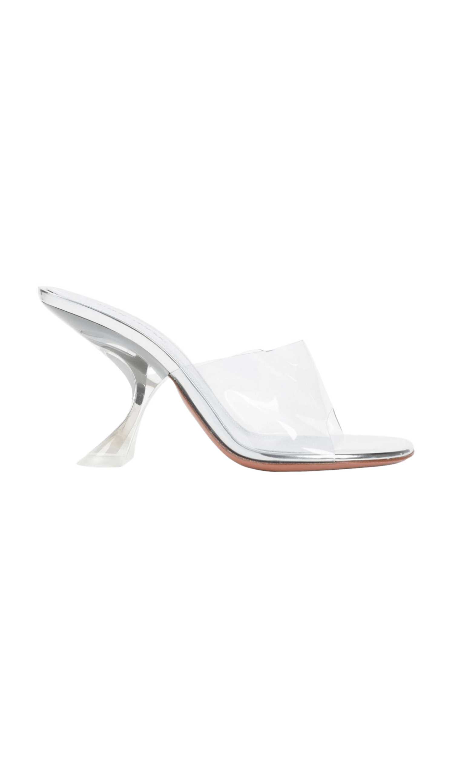 Amina Muaddi Grey Sandals Glam Steals