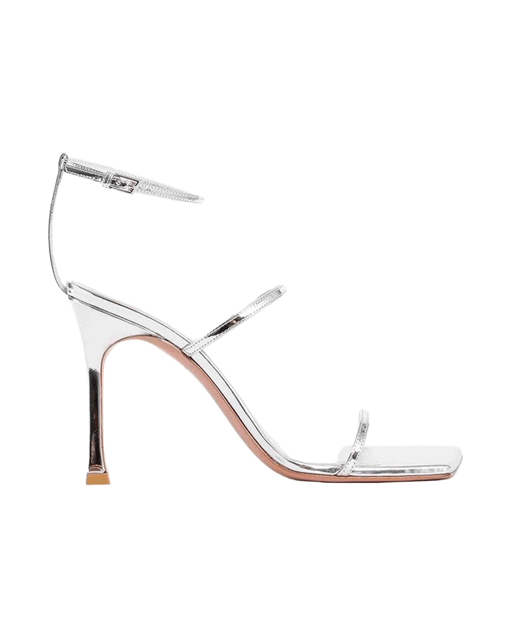 Amina Muaddi Leather Maya Sandals Glam Steals