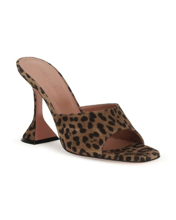 Amina Muaddi Leopard-print Lupita Sandals Glam Steals