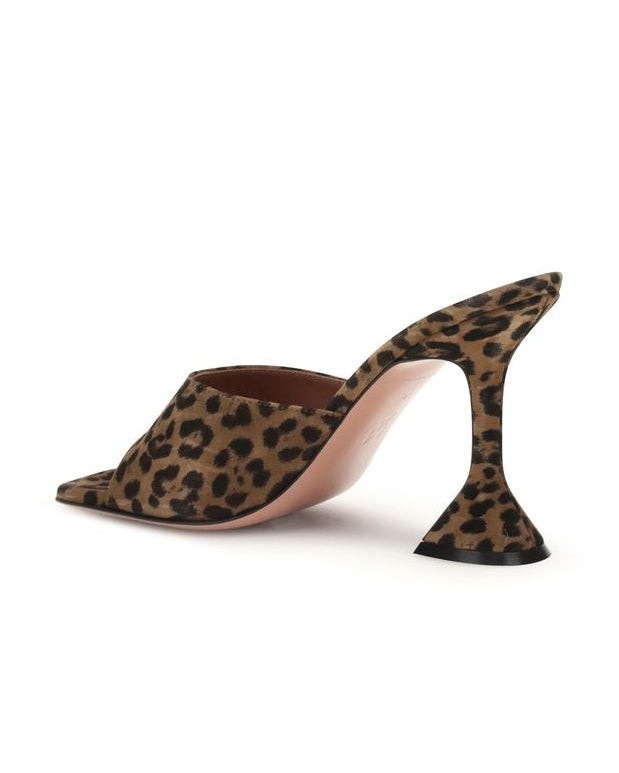 Amina Muaddi Leopard-print Lupita Sandals Glam Steals