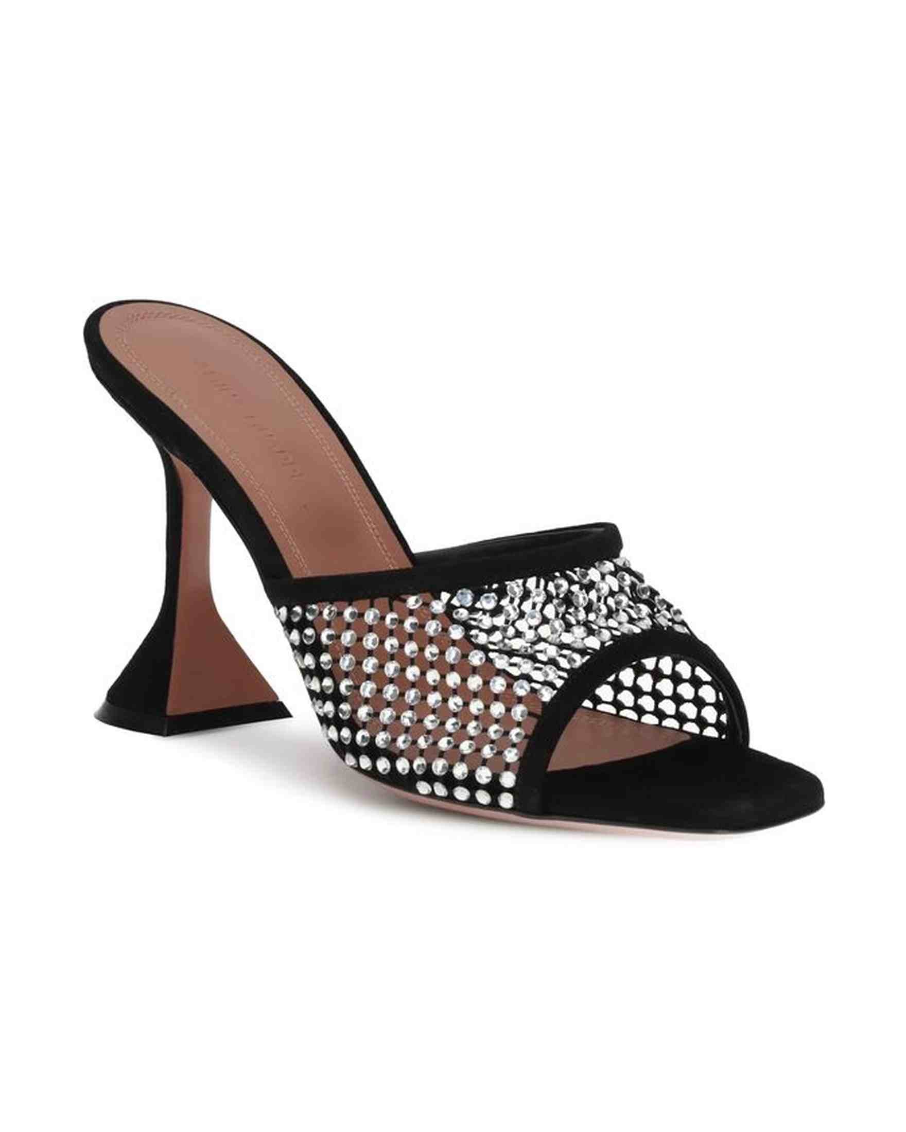 Amina Muaddi Lupita Crystal Sandals Glam Steals