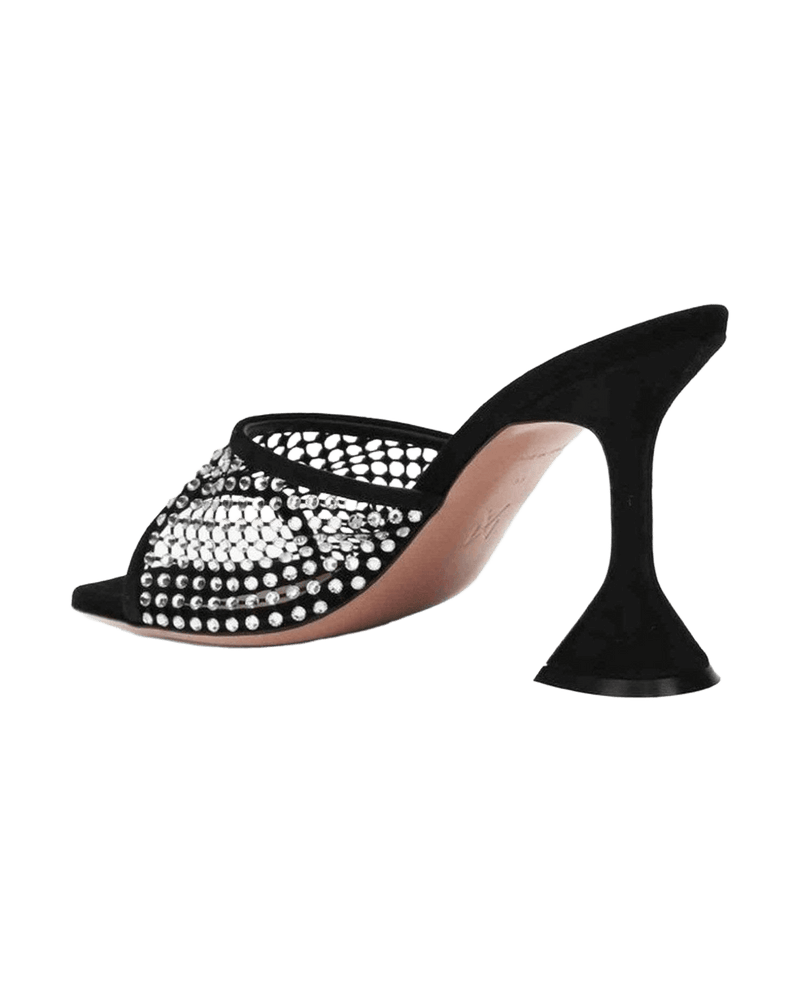 Amina Muaddi Lupita Crystal Sandals Glam Steals