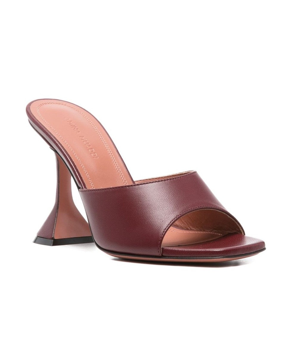 Amina Muaddi Sandals Bordeaux Glam Steals