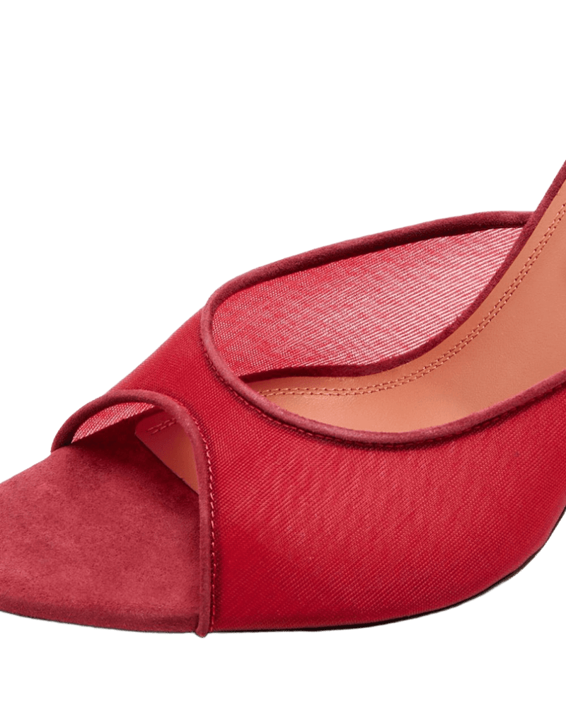 Amina Muaddi Sandals Bordeaux Glam Steals