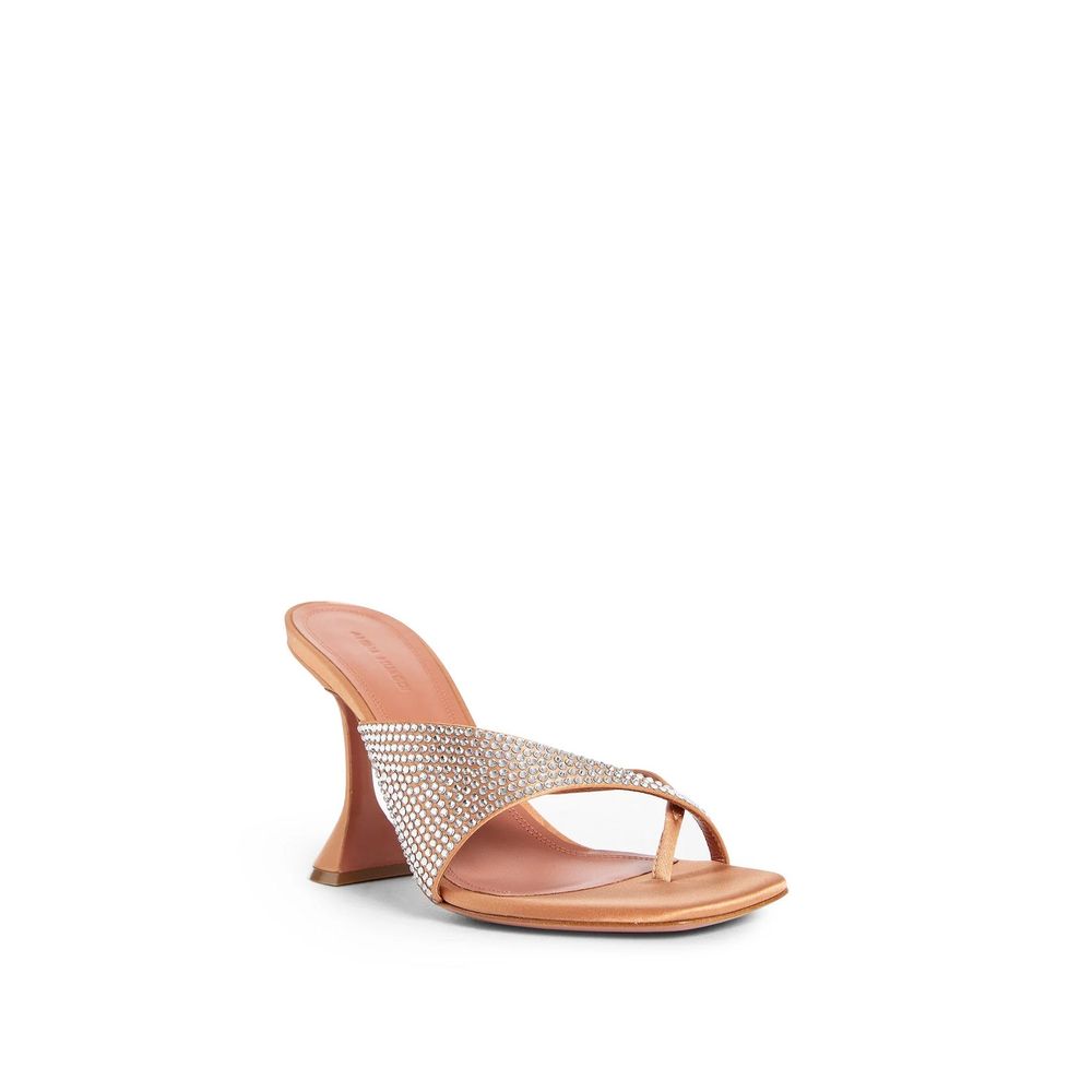 Amina Muaddi Shiona Slipper Crystals 95 Mules Glam Steals