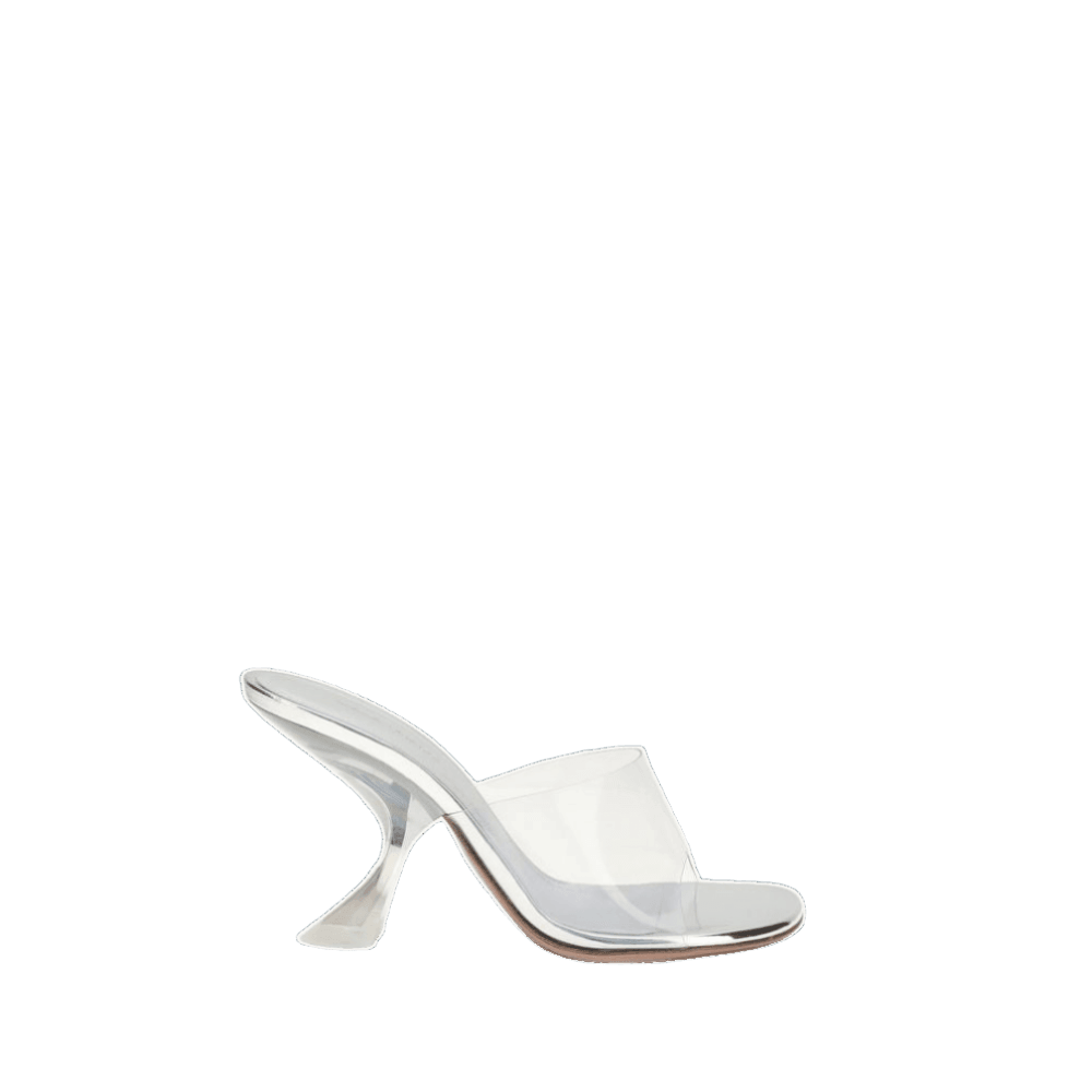Amina Muaddi Taylor Glass Sandals Glam Steals