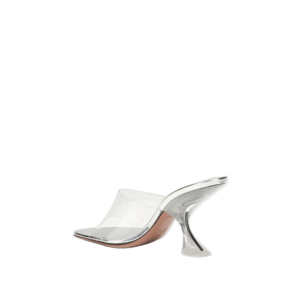 Amina Muaddi Taylor Glass Sandals Glam Steals