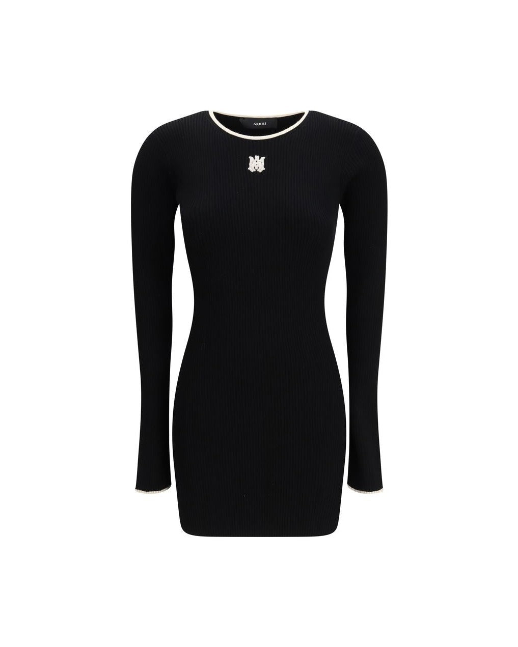 Amiri Black Viscose Casual Dress Glam Steals