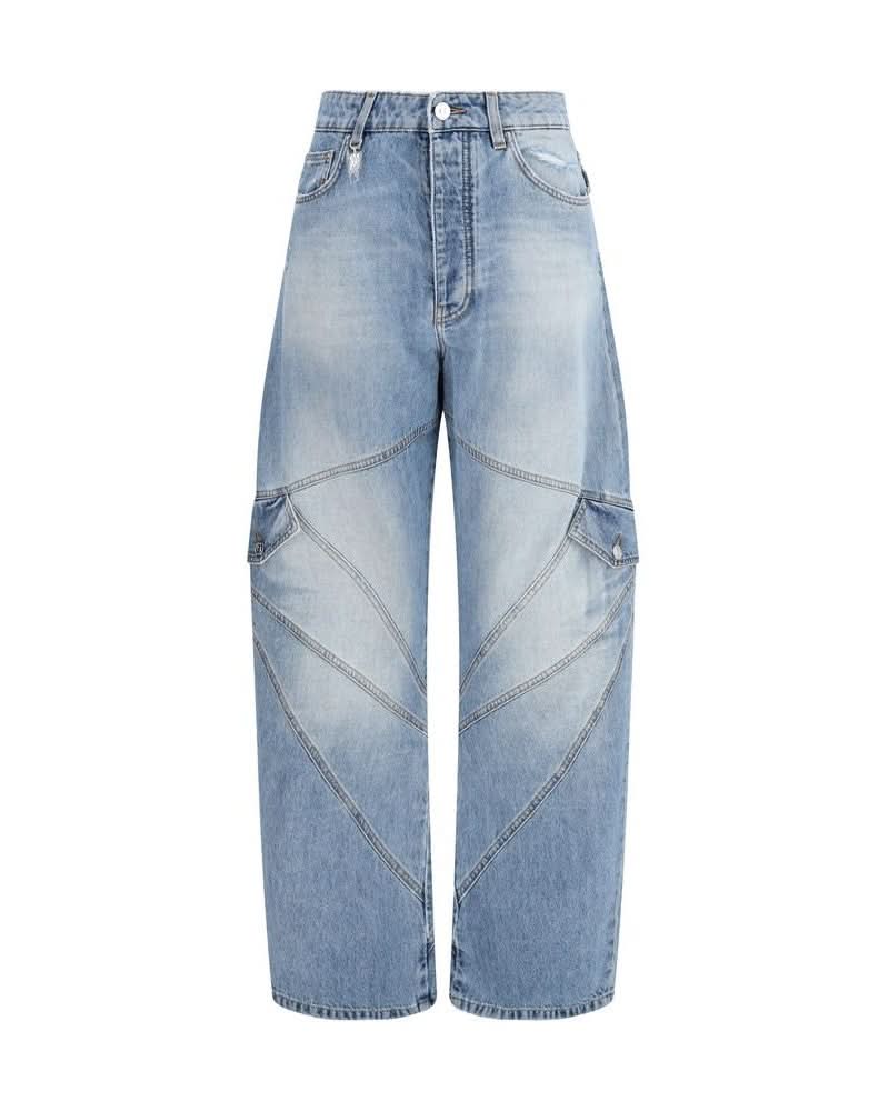 Amiri Blue Cotton Jeans Denim 