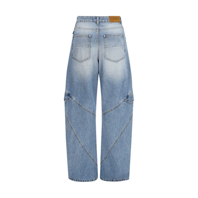 Amiri Blue Cotton Jeans Denim Glam Steals