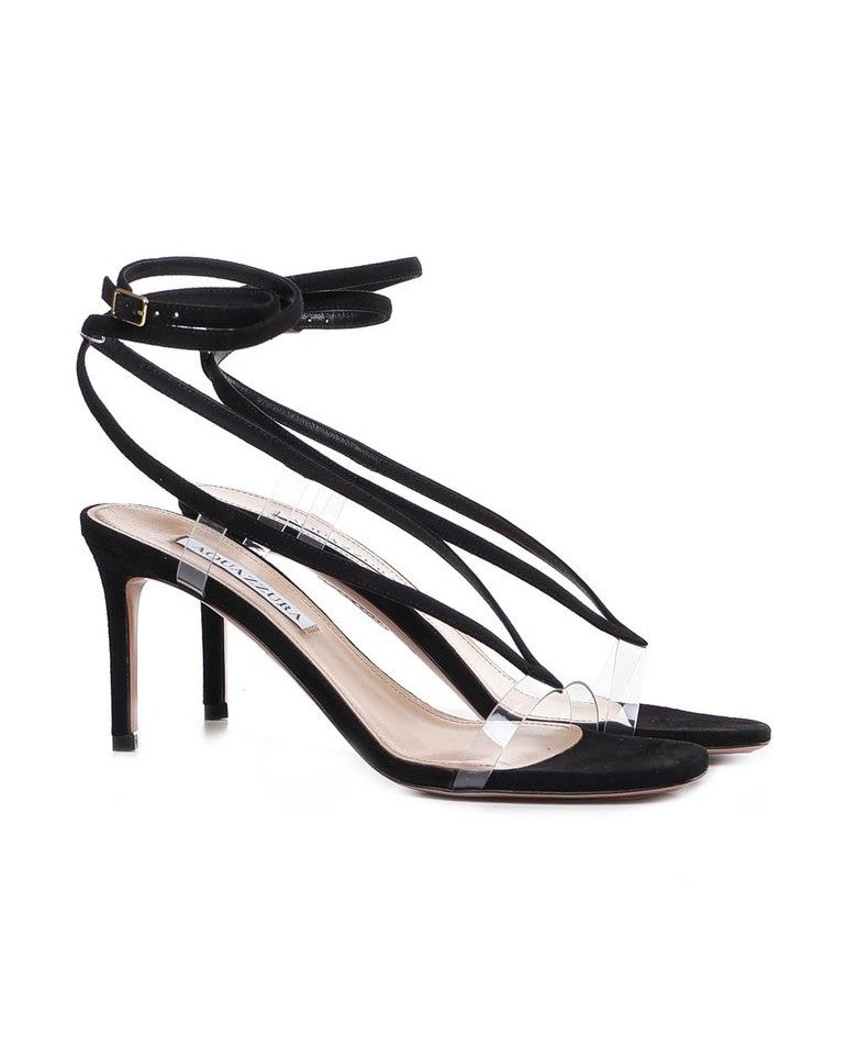 Aquazzura Black Calfskin High Heel Pumps Glam Steals