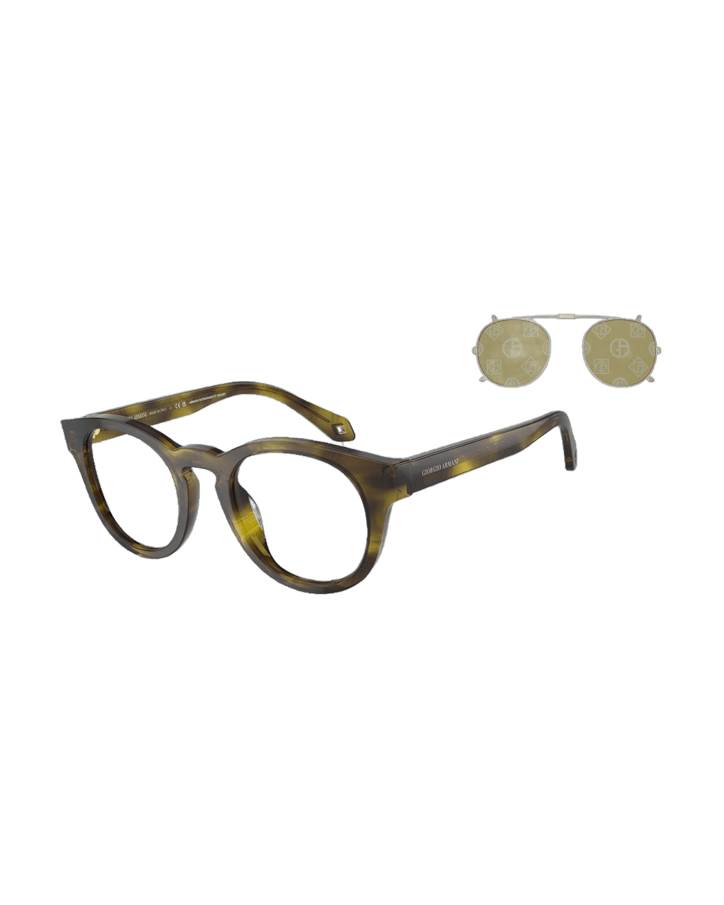 Armani Brown Giorgio Acetate Sunglasses Glam Steals