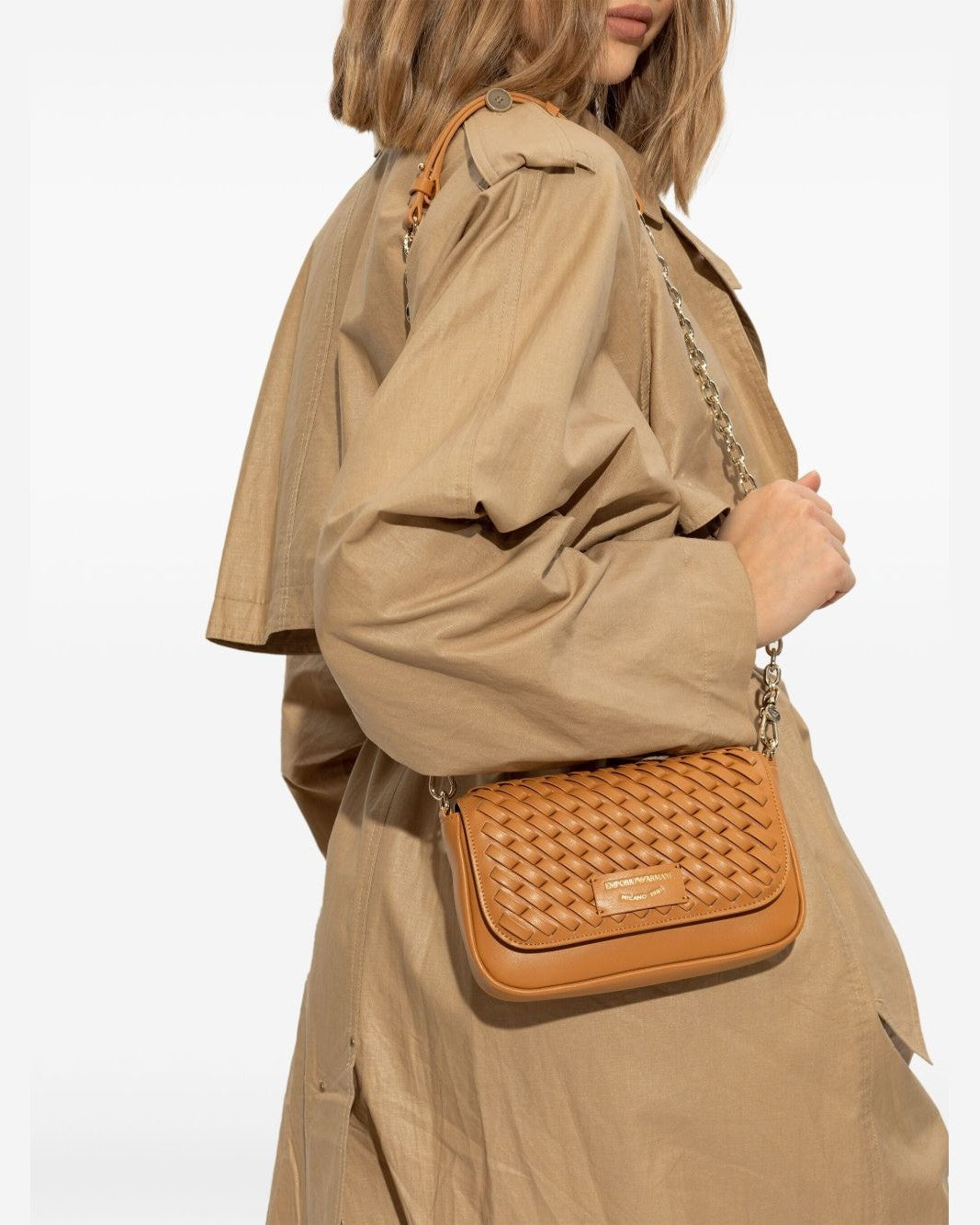 Armani Emporio Exclusive Logo Patch Bag Glam Steals