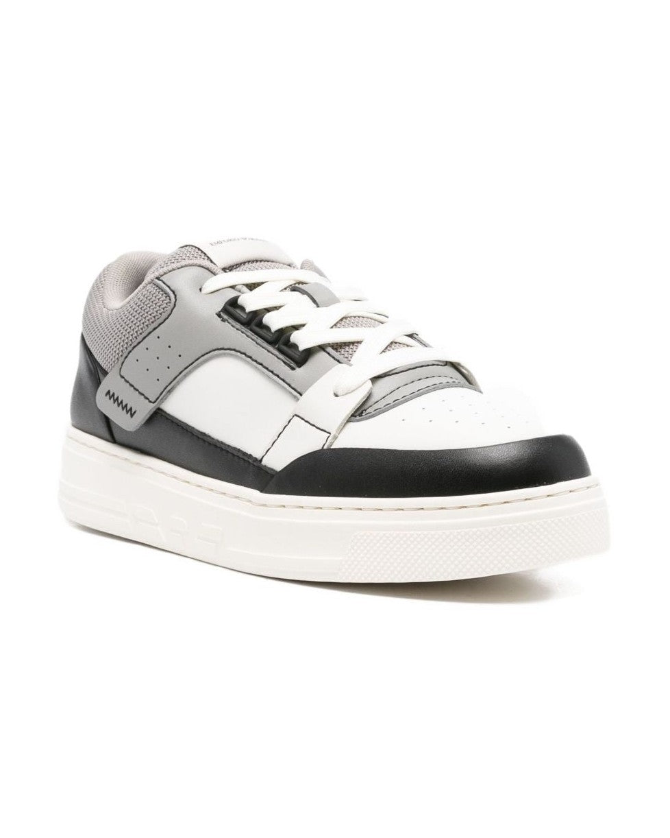 Armani Emporio Exclusive Logo Patch Sneakers Glam Steals