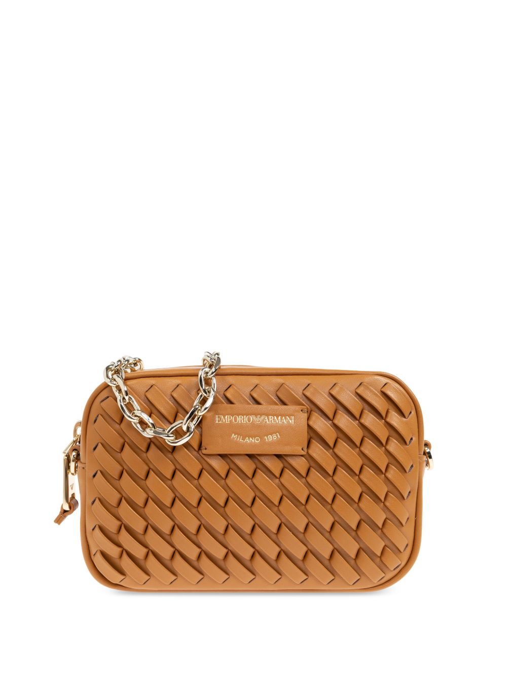 Armani Leather Emporio Exclusive Shoulder Bag Glam Steals