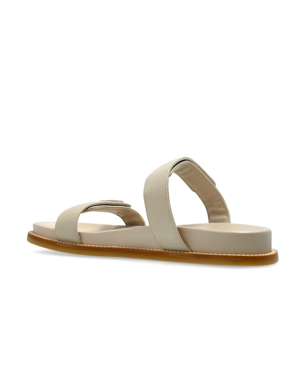 Armani Leather Emporio Exclusive Slide Sandals Glam Steals