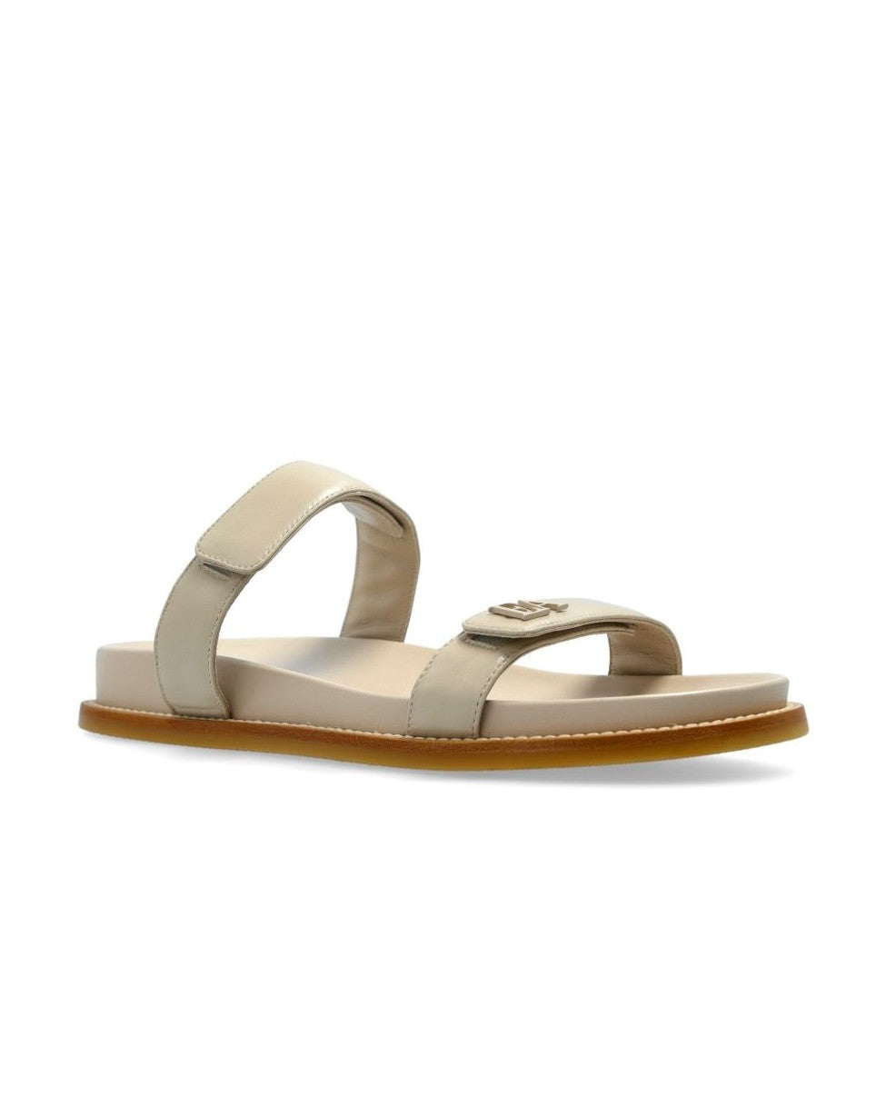 Armani Leather Emporio Exclusive Slide Sandals Glam Steals