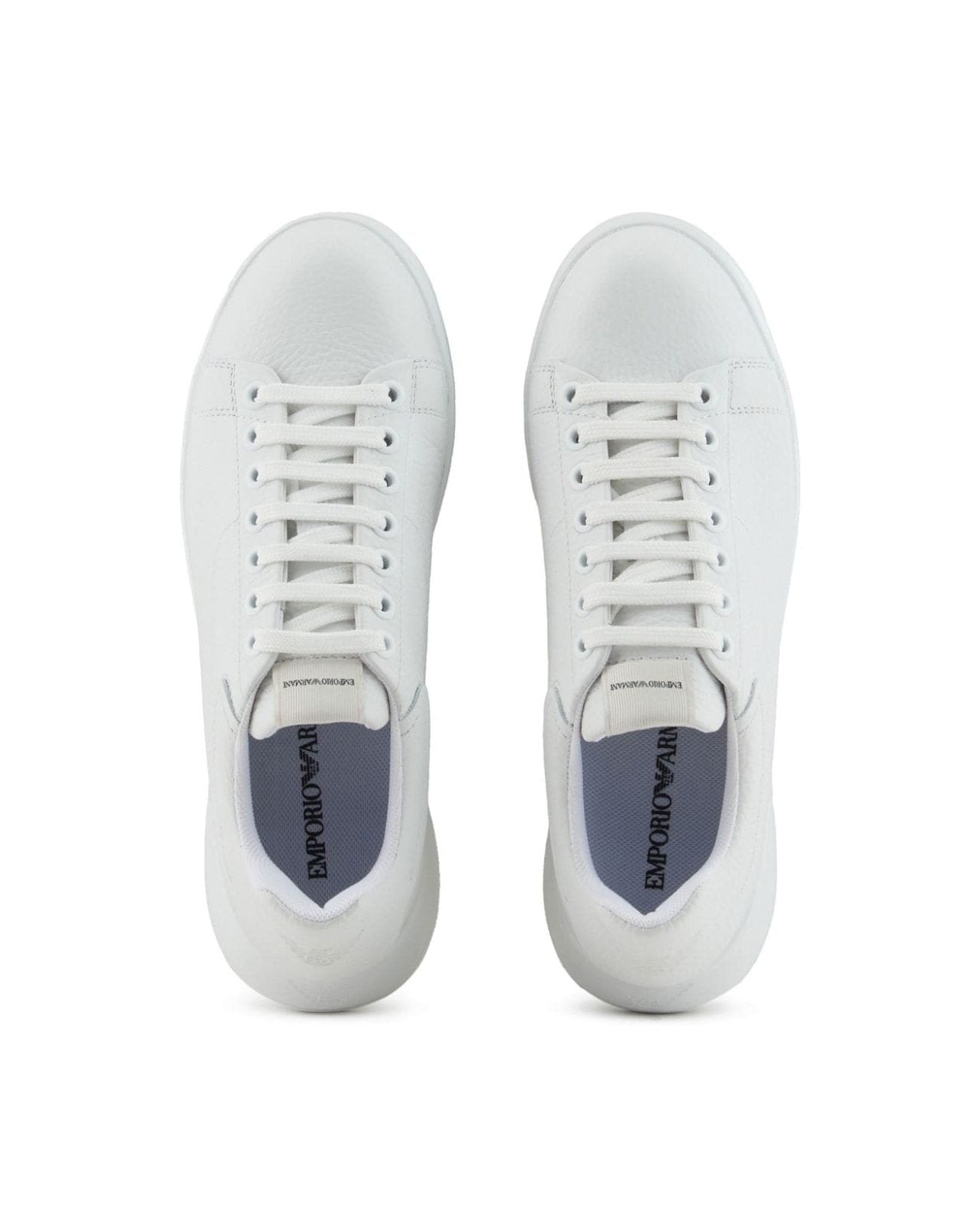 Armani Leather Emporio Exclusive Sneakers Glam Steals