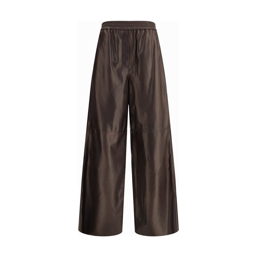 Armani Leather Giorgio Lambskin Nappa Pant Glam Steals